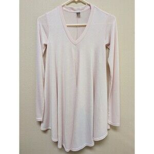 AnyBody Brushed Hacci V Neck Swing Top Womens XXS Soft Knit A286932